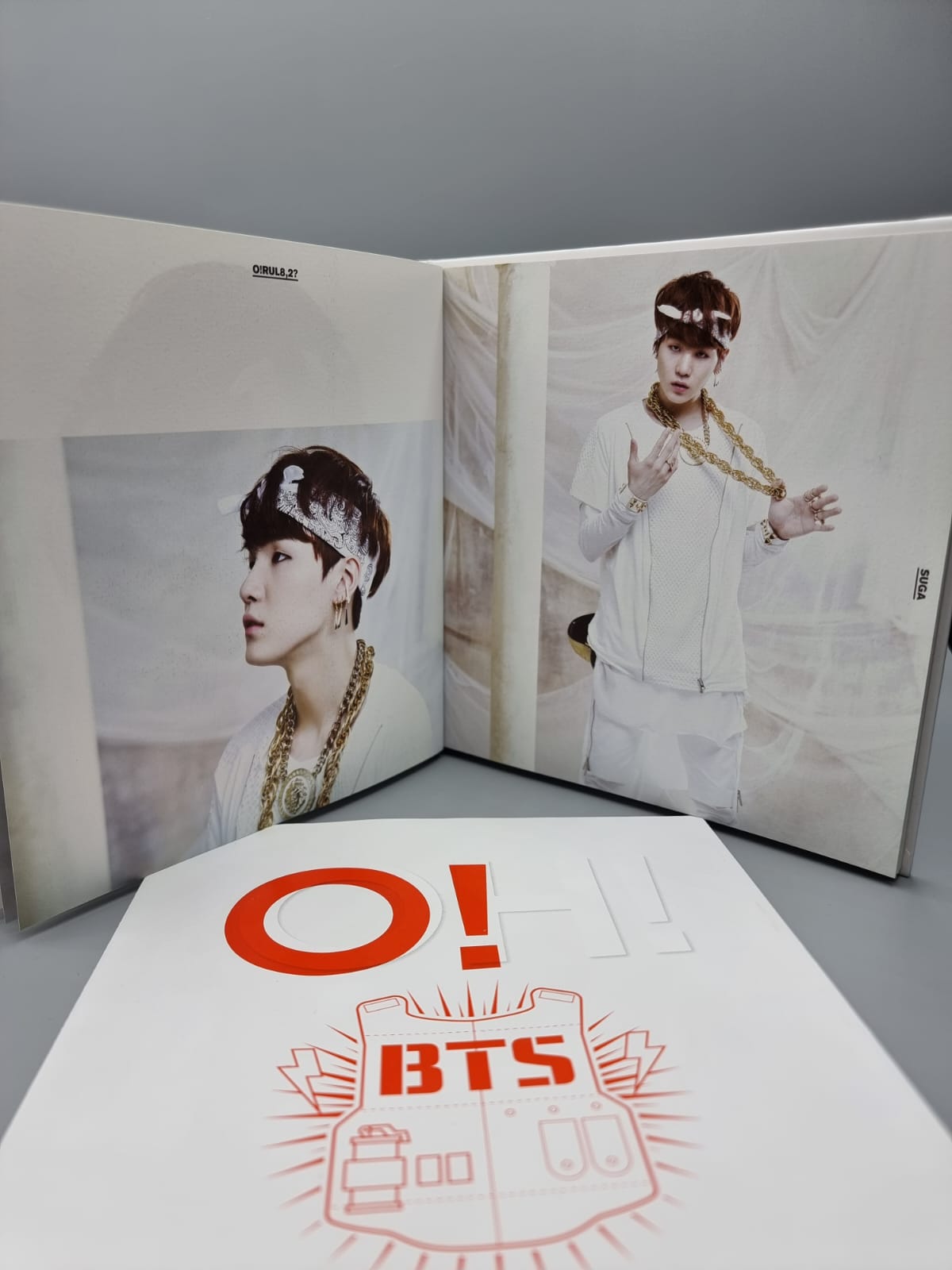 BTS O!RUL8,2? Oh! Are you late, too 1st Mini Album Suga Jin V Jungkook RM JHope Jimin Autographed LIMITED RARE