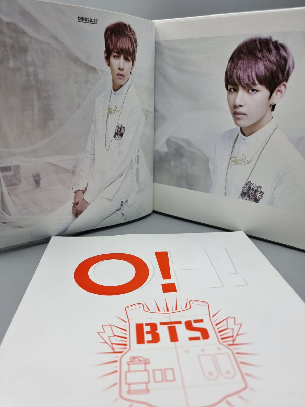 BTS O!RUL8,2? Oh! Are you late, too 1st Mini Album Suga Jin V Jungkook RM JHope Jimin Autographed LIMITED RARE