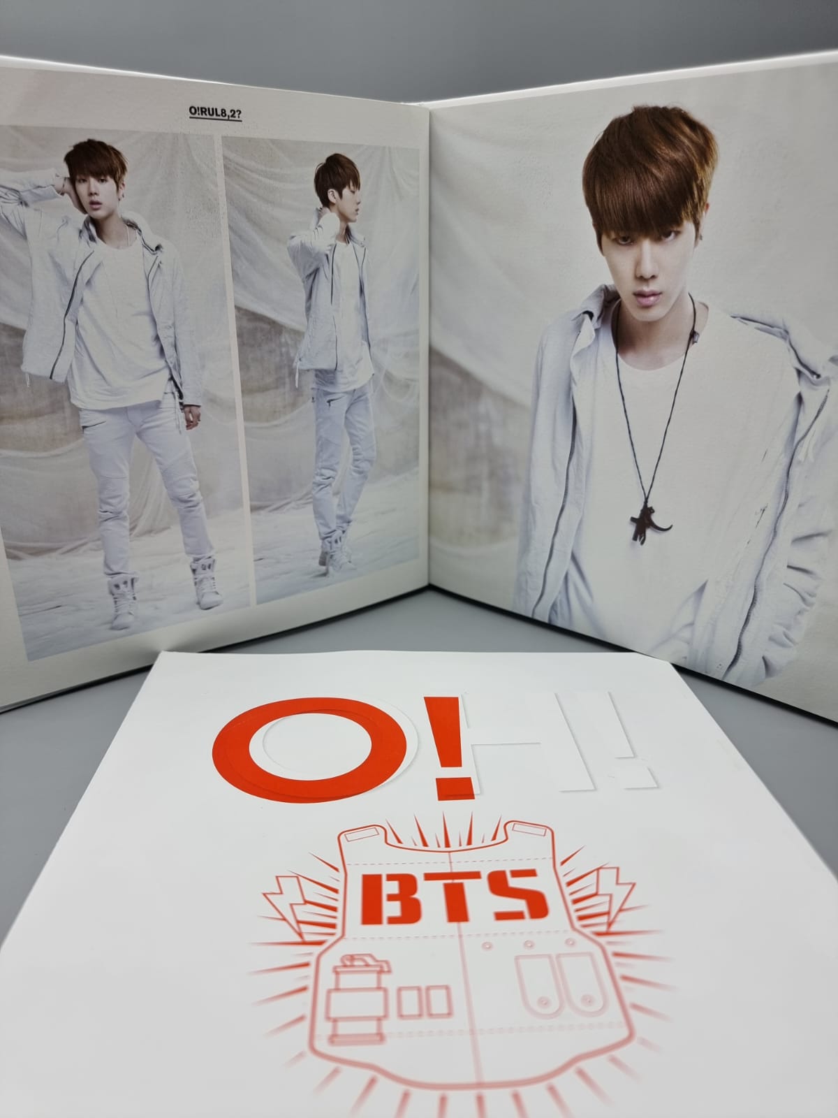 BTS O!RUL8,2? Oh! Are you late, too 1st Mini Album Suga Jin V Jungkook RM JHope Jimin Autographed LIMITED RARE